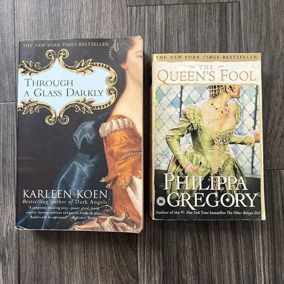 Through A Glass Darkly Marlene Koen And The Queens Fool Philippa Gregory Books - Picture 1 of 6